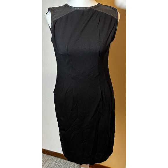 Unbranded Dresses & Skirts - Black Midi Sheath Sleeveless Dress, Large EUC